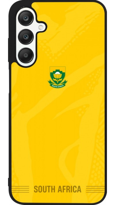 Samsung Galaxy A25 Case Hülle - Silikon schwarz Südafrika 2026 personalisierbares Fussballtrikot