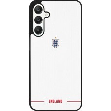 Coque Samsung Galaxy A25 - Silicone rigide noir Maillot de football Angleterre 2026 personnalisable