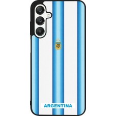 Samsung Galaxy A25 Case Hülle - Silikon schwarz Argentinien 2026 personalisierbares Fussballtrikot
