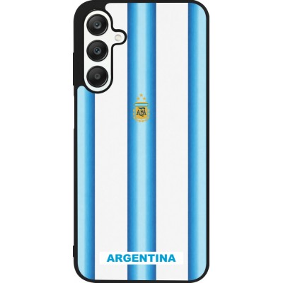 Samsung Galaxy A25 Case Hülle - Silikon schwarz Argentinien 2026 personalisierbares Fussballtrikot
