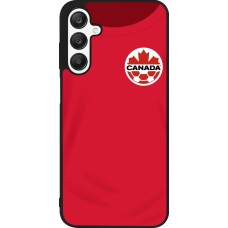 Samsung Galaxy A25 Case Hülle - Silikon schwarz Kanada 2022 personalisierbares Fussballtrikot