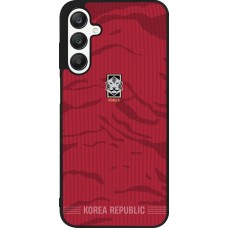 Samsung Galaxy A25 Case Hülle - Silikon schwarz Südkorea 2026 personalisierbares Fussballtrikot