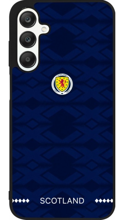 Samsung Galaxy A25 Case Hülle - Silikon schwarz Schottland 2026 personalisierbares Fussballtrikot