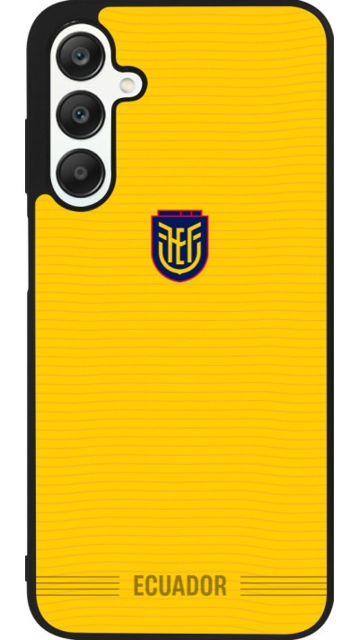 Samsung Galaxy A25 Case Hülle - Silikon schwarz Ecuador 2026 personalisierbares Fussballtrikot