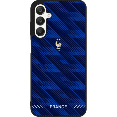 Samsung Galaxy A25 Case Hülle - Silikon schwarz Frankreich 2026 personalisierbares Fussballtrikot