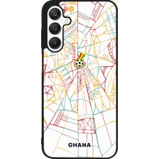 Coque Samsung Galaxy A25 - Silicone rigide noir Maillot de football Ghana 2026 personnalisable