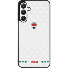 Samsung Galaxy A25 Case Hülle - Silikon schwarz Irak 2026 personalisierbares Fussballtrikot