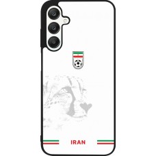 Coque Samsung Galaxy A25 - Silicone rigide noir Maillot de football Iran 2026 personnalisable