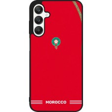 Samsung Galaxy A25 Case Hülle - Silikon schwarz Marokko 2026 personalisierbares Fussballtrikot