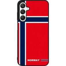 Samsung Galaxy A25 Case Hülle - Silikon schwarz Norwegen 2026 personalisierbares Fussballtrikot
