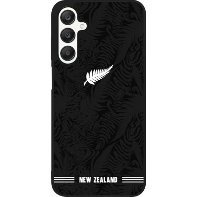 Samsung Galaxy A25 Case Hülle - Silikon schwarz Neuseeland 2026 personalisierbares Fussballtrikot