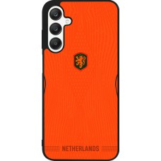 Samsung Galaxy A25 Case Hülle - Silikon schwarz Niederlande 2026 personalisierbares Fussballtrikot