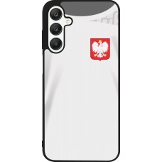 Samsung Galaxy A25 Case Hülle - Silikon schwarz Polen 2022 personalisierbares Fussballtrikot