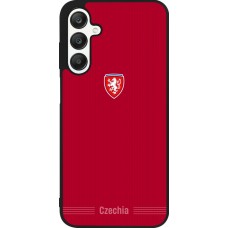 Samsung Galaxy A25 Case Hülle - Silikon schwarz Tschechische Republik 2026 personalisierbares Fussballtrikot