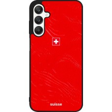 Samsung Galaxy A25 Case Hülle - Silikon schwarz Schweiz 2026 personalisierbares Fussballtrikot