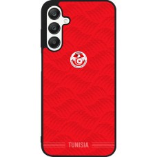 Samsung Galaxy A25 Case Hülle - Silikon schwarz Tunesien 2026 personalisierbares Fussballtrikot