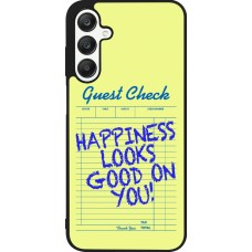 Coque Samsung Galaxy A25 - Silicone rigide noir Guest check 2026