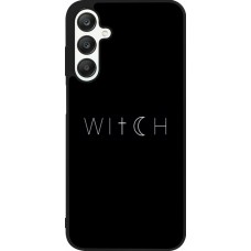 Samsung Galaxy A25 Case Hülle - Silikon schwarz Halloween 22 witch word