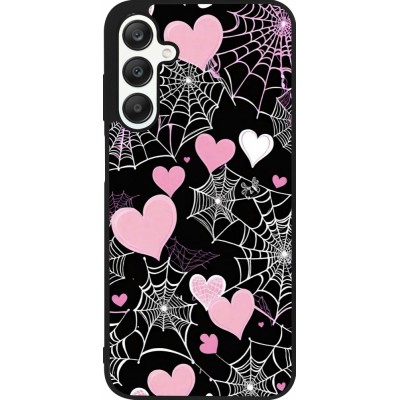 Samsung Galaxy A25 Case Hülle - Silikon schwarz Halloween 2024 girly