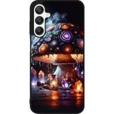 Samsung Galaxy A25 Case Hülle - Silikon schwarz Halloween Zaubertrank Magie