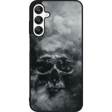 Samsung Galaxy A25 Case Hülle - Silikon schwarz Halloween 2024 smoky skull
