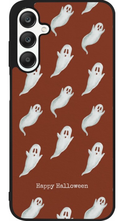 Samsung Galaxy A25 Case Hülle - Silikon schwarz Halloween 2025 Pattern of ghosts