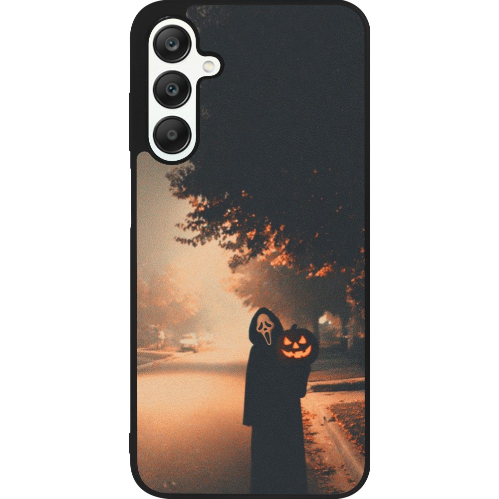 Samsung Galaxy A25 Case Hülle - Silikon schwarz Halloween 2025 Scream