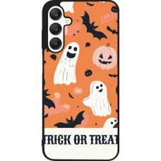 Samsung Galaxy A25 Case Hülle - Silikon schwarz Halloween 2025 Trick or treat