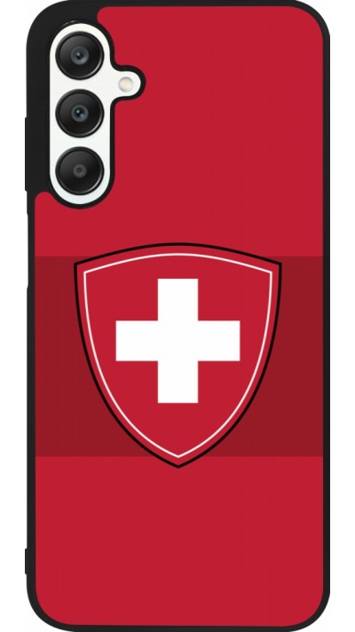 Samsung Galaxy A25 Case Hülle - Silikon schwarz Hockey World Championship Ecusson Suisse