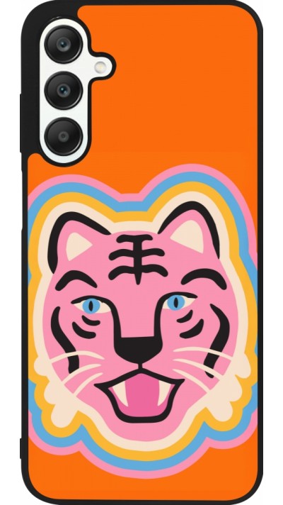 Coque Samsung Galaxy A25 - Silicone rigide noir Lion colors 2026