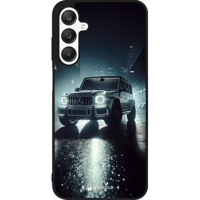Coque Samsung Galaxy A25 - Silicone rigide noir Mercedes G AMG Night