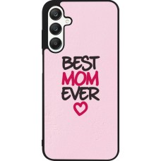 Samsung Galaxy A25 Case Hülle - Silikon schwarz Mom 2023 best Mom ever pink