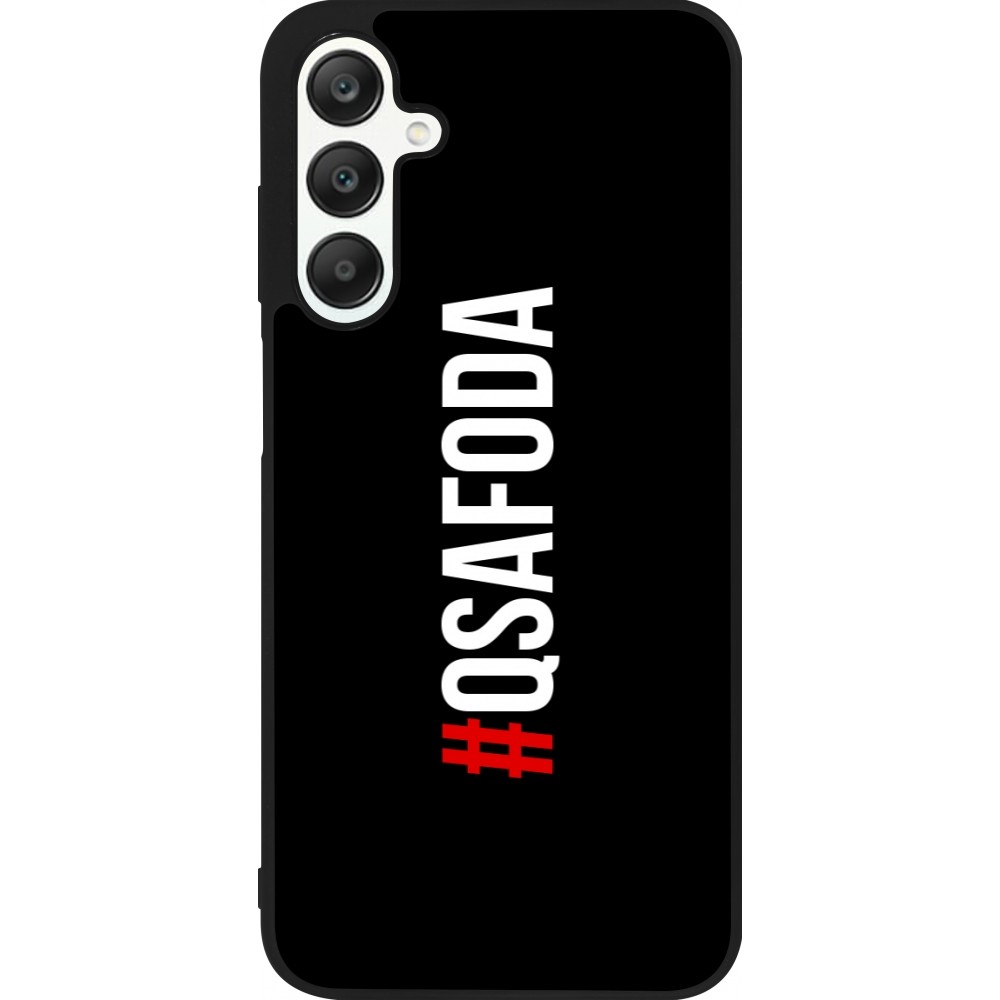 Samsung Galaxy A25 Case Hülle - Silikon schwarz Qsafoda 1