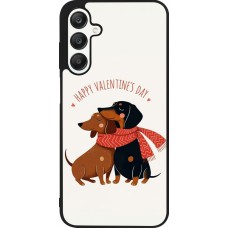 Samsung Galaxy A25 Case Hülle - Silikon schwarz Saint Valentines Day 26 Happy Valentine