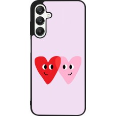 Coque Samsung Galaxy A25 - Silicone rigide noir Saint Valentines Day 26 Heart
