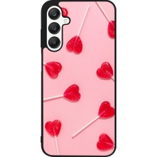 Coque Samsung Galaxy A25 - Silicone rigide noir Saint Valentines Day 26 Lollipop