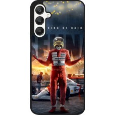Coque Samsung Galaxy A25 - Silicone rigide noir Senna The King of Rain
