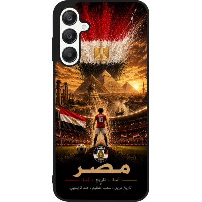 Samsung Galaxy A25 Case Hülle - Silikon schwarz Fussball Ägypten splash 2026