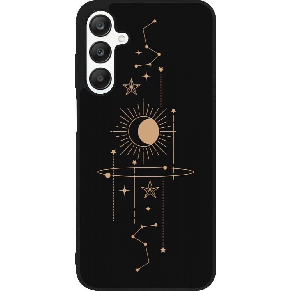 Samsung Galaxy A25 Case Hülle - Silikon schwarz Spring 23 astro