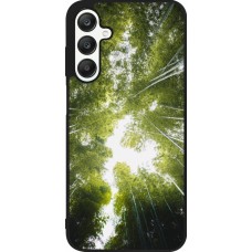 Samsung Galaxy A25 Case Hülle - Silikon schwarz Spring 23 forest blue sky