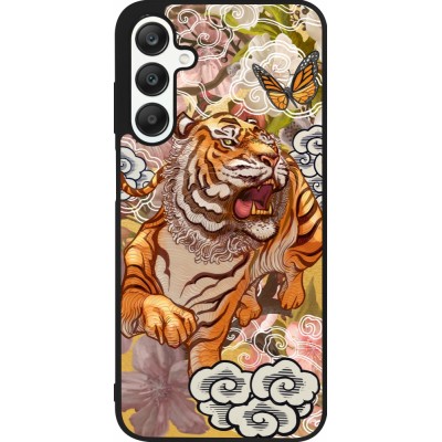 Samsung Galaxy A25 Case Hülle - Silikon schwarz Spring 23 japanese tiger