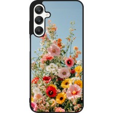 Samsung Galaxy A25 Case Hülle - Silikon schwarz Spring flowers Spring 2026