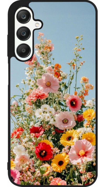 Coque Samsung Galaxy A25 - Silicone rigide noir Spring flowers Spring 2026