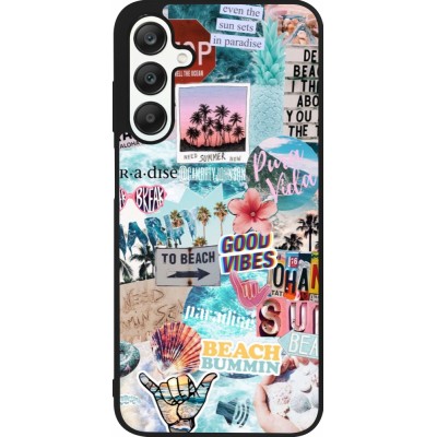 Samsung Galaxy A25 Case Hülle - Silikon schwarz Summer 20 collage