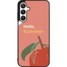 Coque Samsung Galaxy A25 - Silicone rigide noir Summer 2025 Hello summer