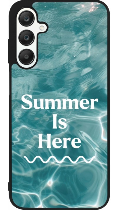 Coque Samsung Galaxy A25 - Silicone rigide noir Summer 2025 Summer is here