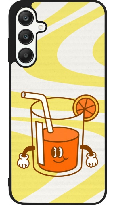 Samsung Galaxy A25 Case Hülle - Silikon schwarz Summer drink 2026