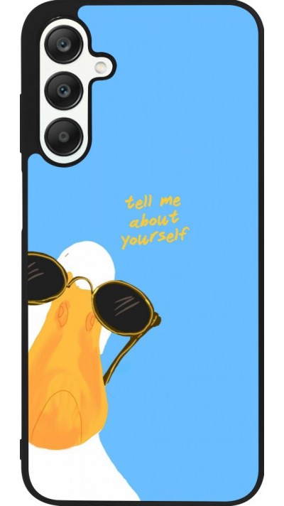 Samsung Galaxy A25 Case Hülle - Silikon schwarz Tell me about yourself Summer 2026