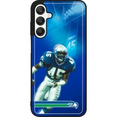 Coque Samsung Galaxy A25 - Silicone rigide noir Super Bowl 26 Seattle 1