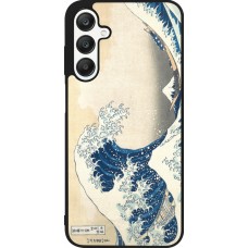 Coque Samsung Galaxy A25 - Silicone rigide noir Tableau art - La Grande Vague de Kanagawa - Hokusai
